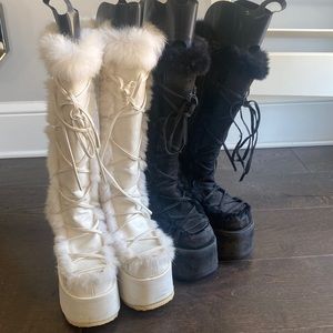 2 pairs Demonia Boots